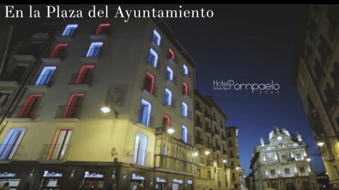 Hotel Pompaelo Plaza Del Ayuntamiento & Spa Pamplona Ngoại thất bức ảnh